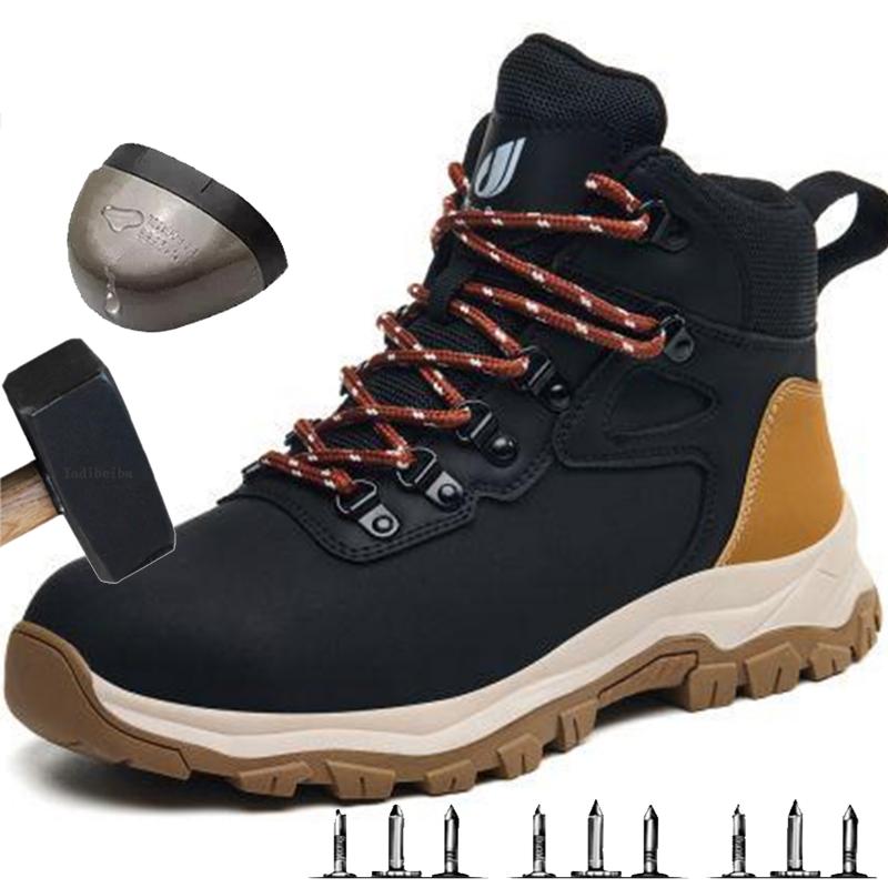 Leather Work Factory - New Fashion Waterproof Work Safety Boots