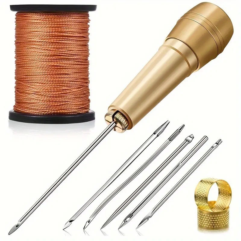 Leather Stitching Tool, Hand S - Leatherwork Awl ulasan dan harga