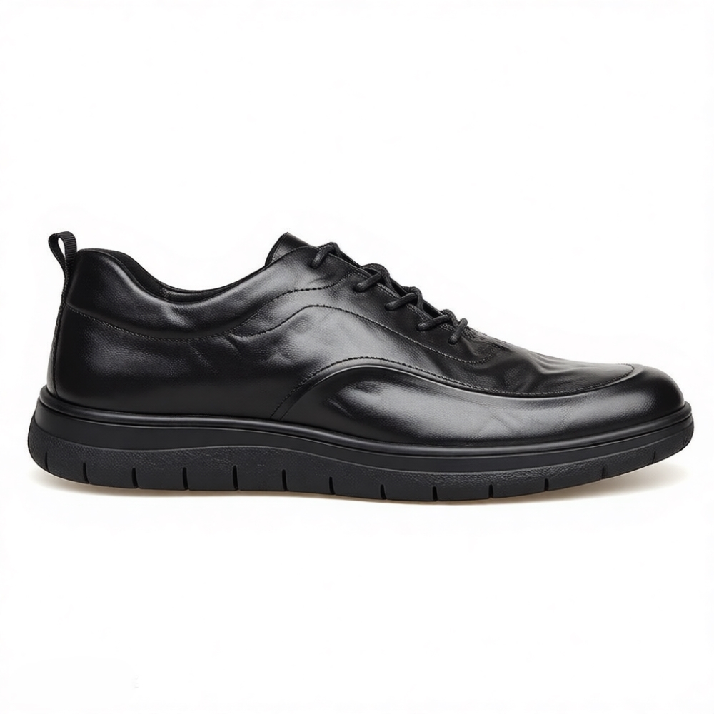 Casual Genuine Leather Shoes E - Leather Work Outfit ulasan dan harga