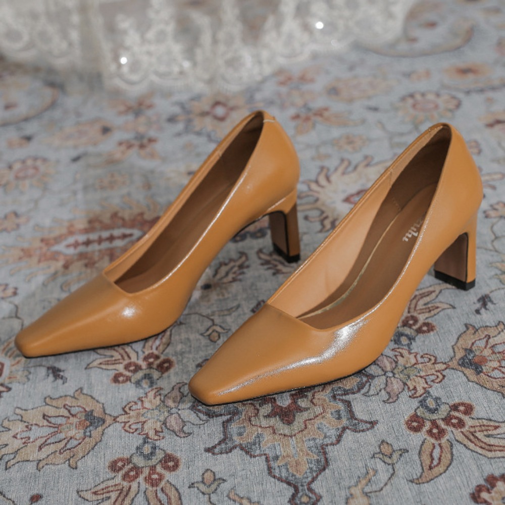 High Heels Women's New Profess - Leather Work Women Shoes ulasan dan harga