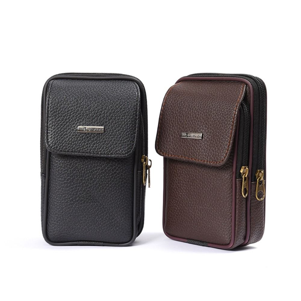 Casual PU Leather Men Waist Ba - Leatherwork Belt ulasan dan harga