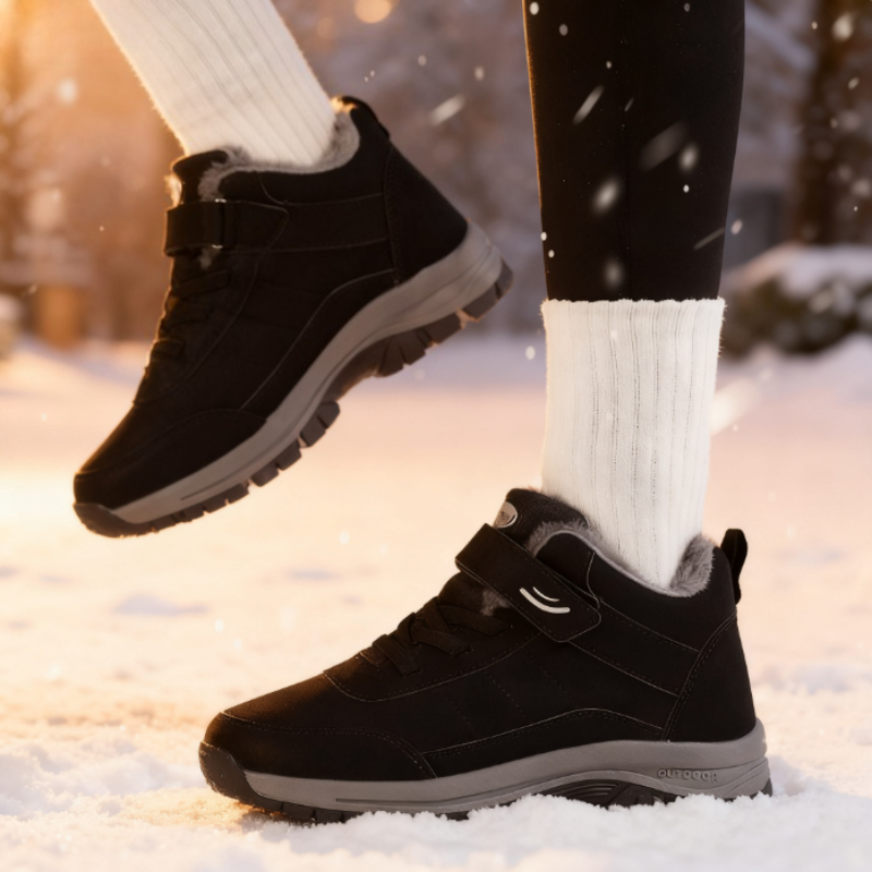 Winter Boots for Women Casual  - Leather Work Women Shoes ulasan dan harga