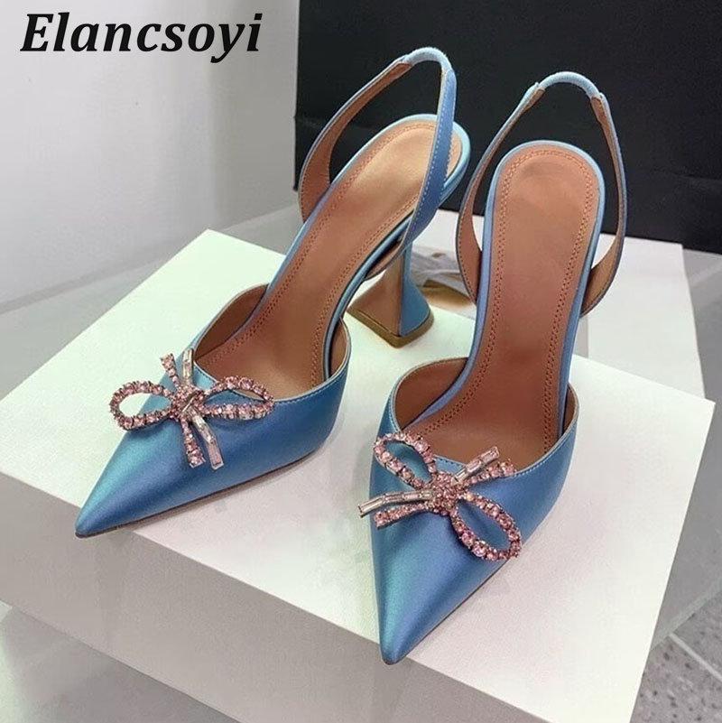 Pointed Toe High Heels Women P - Leather Work Heels ulasan dan harga