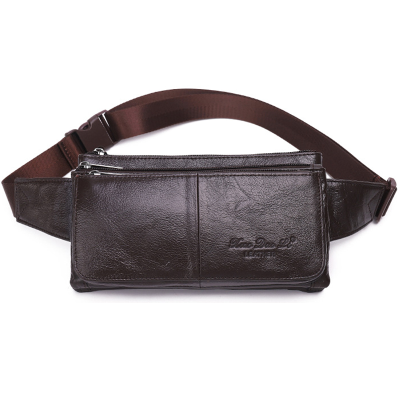 Men Waist Fanny Pack Belt Hip  - Leatherwork Belt ulasan dan harga