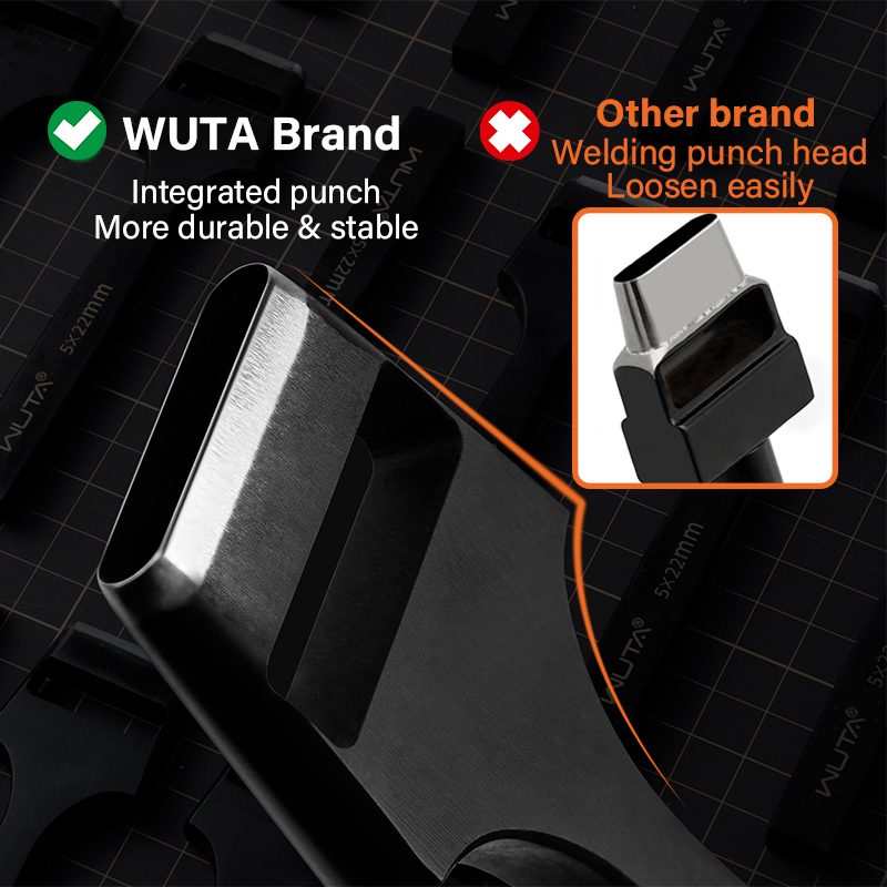 WUTA 2-7Pcs Set Professional C - Leatherwork Awl ulasan dan harga