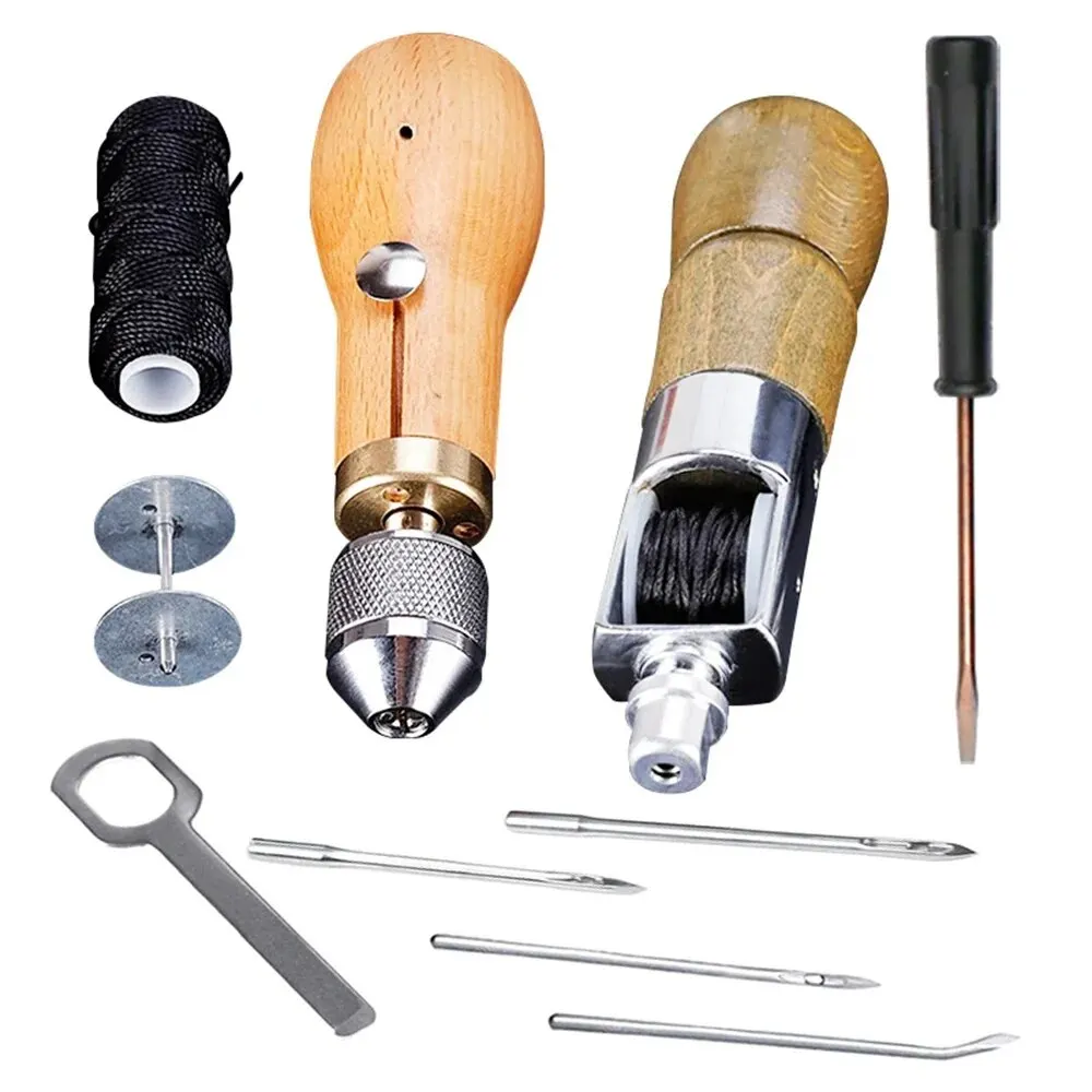 DIY Leather Sewing Awl Kit Wax - Leatherwork Awl ulasan dan harga