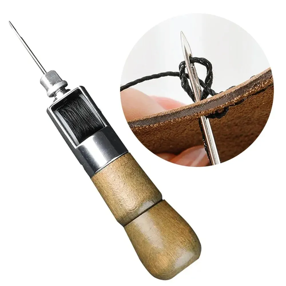 DIY Leather Sewing Awl Kit Wax - Leatherwork Awl ulasan dan harga