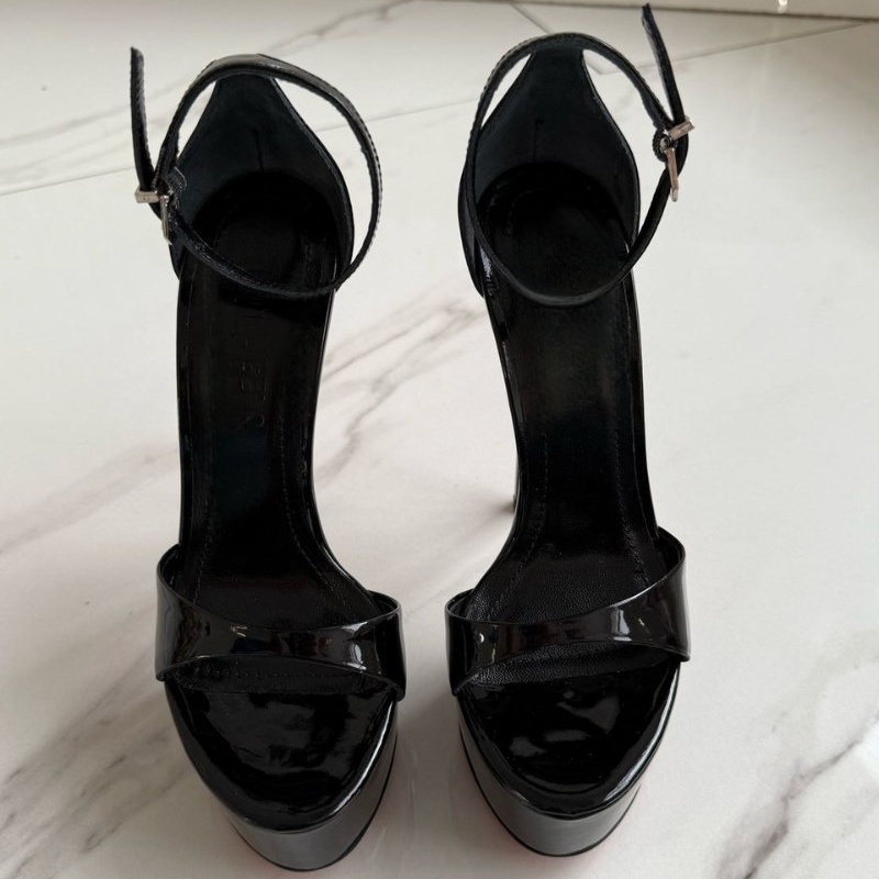Women Summer High Heeled Sanda - Leather Work Heels ulasan dan harga
