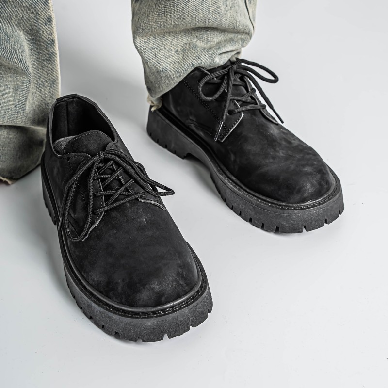Simple men formal casual shoes - Leather Work Outfit ulasan dan harga