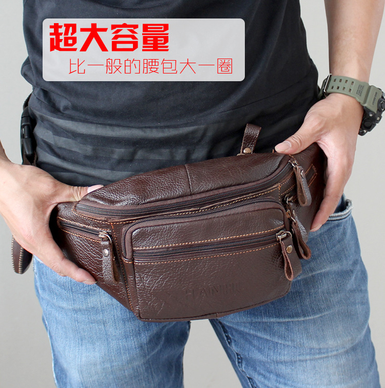 Genuine Cowhide Leather Waist  - Leatherwork Belt ulasan dan harga