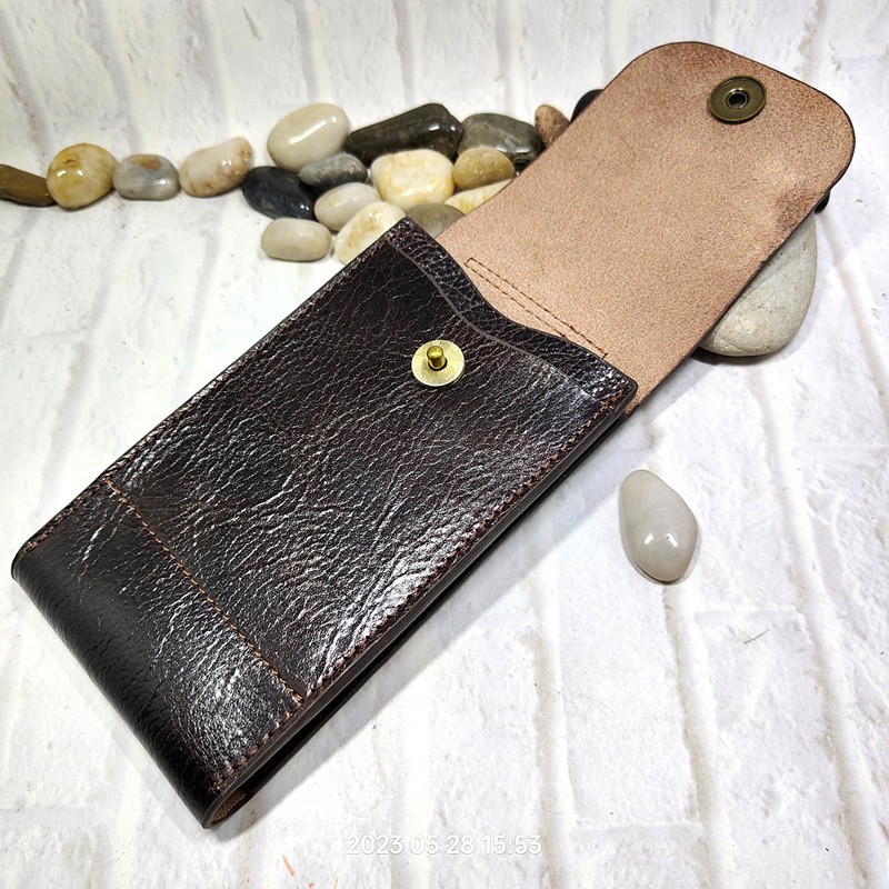 Mobile Phone Waist Bag Holster - Leatherwork Belt ulasan dan harga