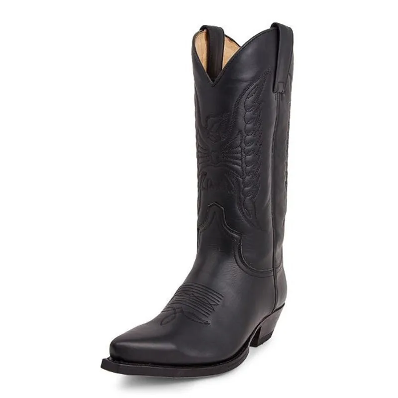 Cowboy Men Women Country Vinta - Leather Work Women Shoes ulasan dan harga