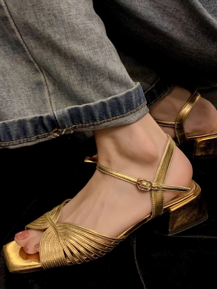 Elegant Women High Heels Hollo - Leather Work Outfit ulasan dan harga