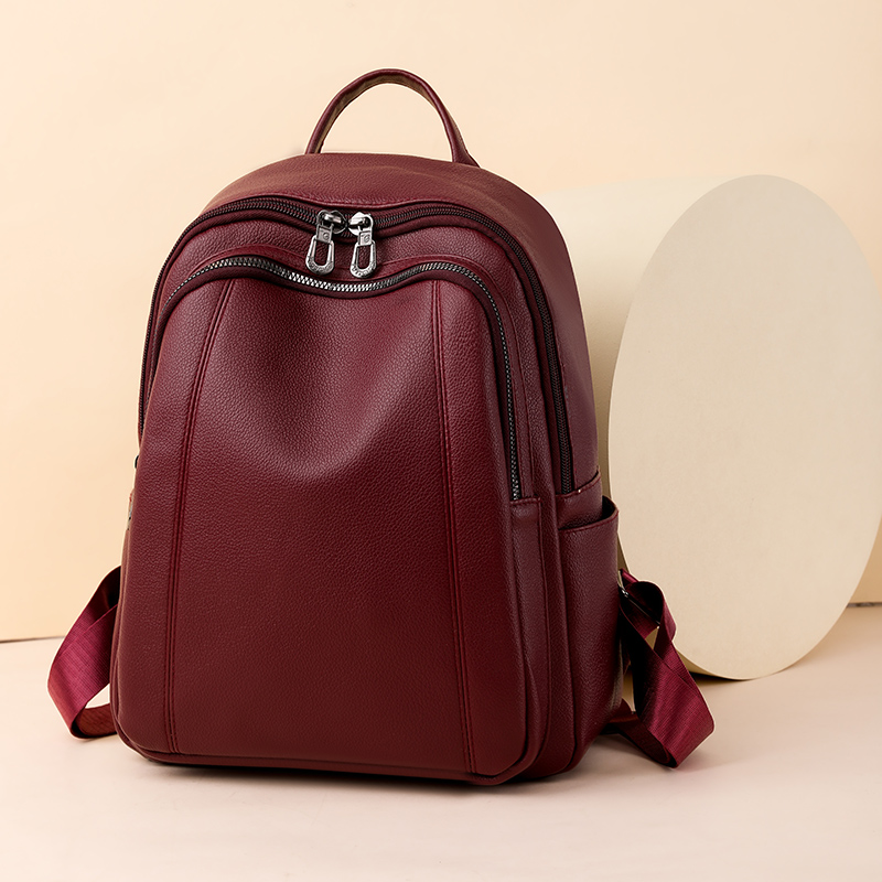 High Quality Leather Backpack  - Leatherwork Wallet ulasan dan harga