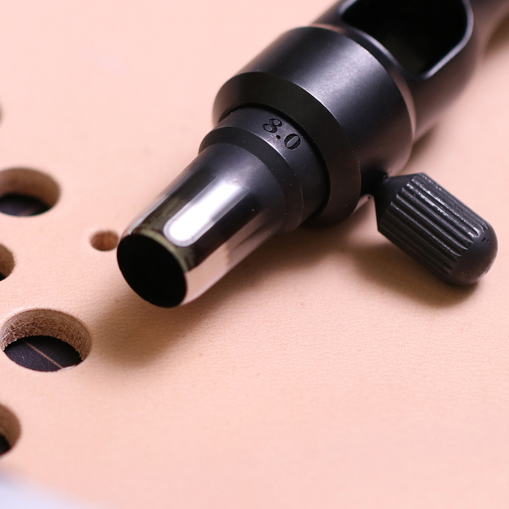 Hole Puncher Leather Round Hol - Leatherwork Awl ulasan dan harga