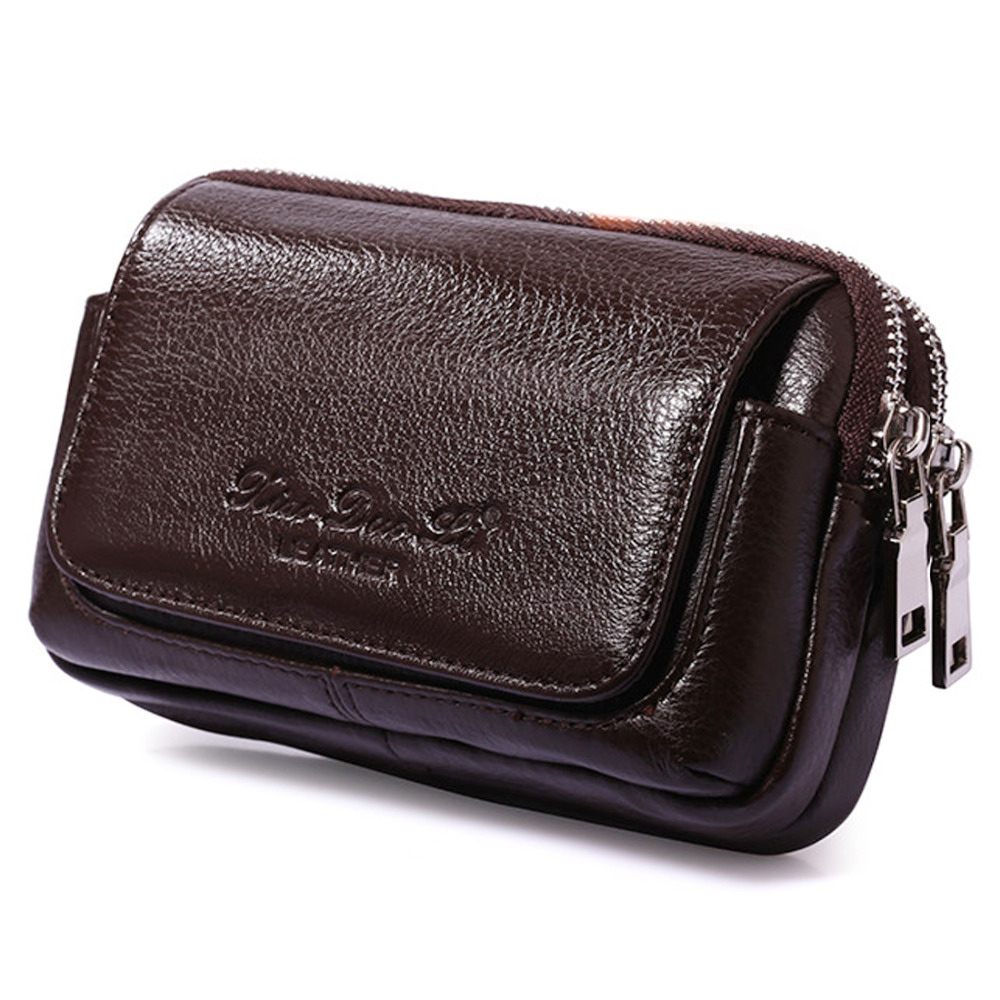 Men Genuine Leather Waist Fann - Leatherwork Belt ulasan dan harga