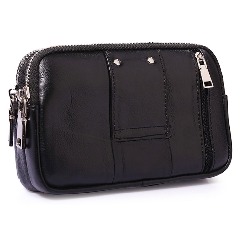 Men Genuine Leather Waist Fann - Leatherwork Belt ulasan dan harga