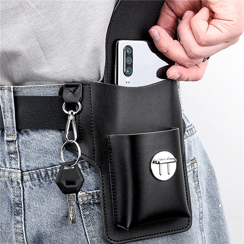 Phone Belt Bag For Men Bags Ce - Leatherwork Belt ulasan dan harga