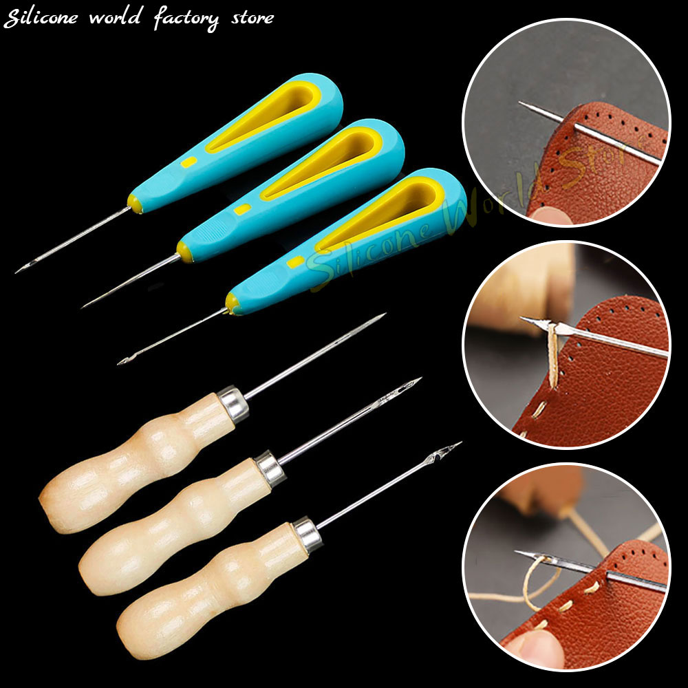 SW Handmade Crochet Leather Pu - Leatherwork Awl ulasan dan harga
