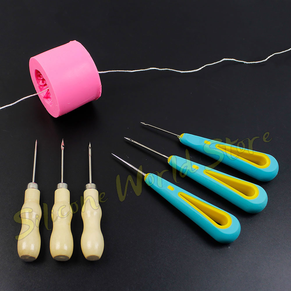 SW Handmade Crochet Leather Pu - Leatherwork Awl ulasan dan harga