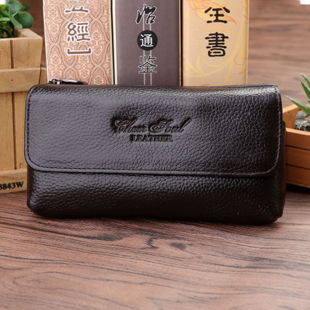 Men Fanny Waist Pack Belt Hip  - Leatherwork Belt ulasan dan harga