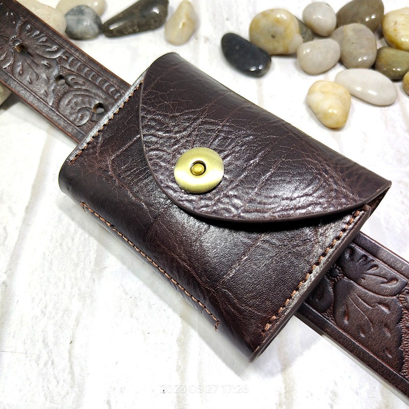 Blongk Mini Waist Bag Thin Bel - Leatherwork Belt ulasan dan harga