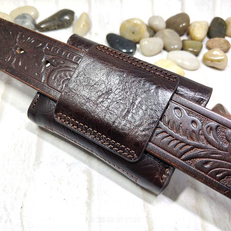 Blongk Mini Waist Bag Thin Bel - Leatherwork Belt ulasan dan harga