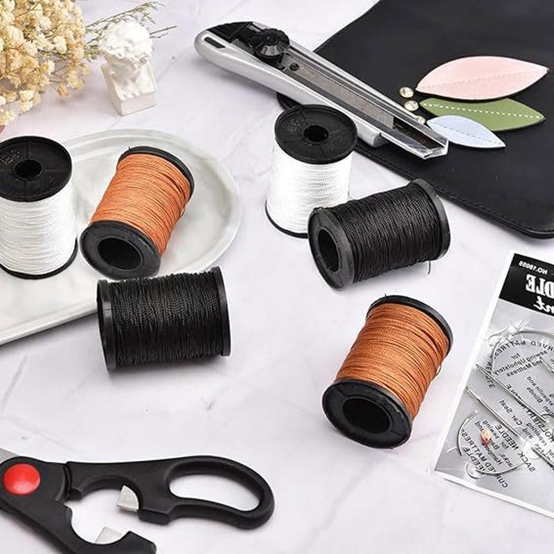 Leather Stitching Kit Heavy Du - Leatherwork Awl ulasan dan harga