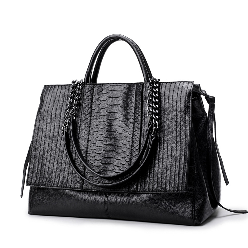 Elegant Tote Bag With Zipper,  - Leatherwork Wallet ulasan dan harga