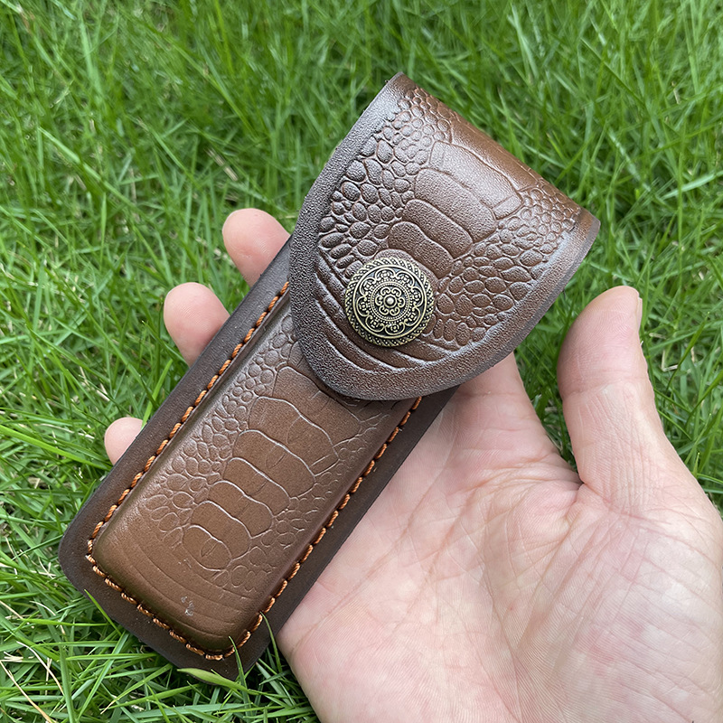 15 CM Foling Knife Holder Embo - Leatherwork Awl ulasan dan harga