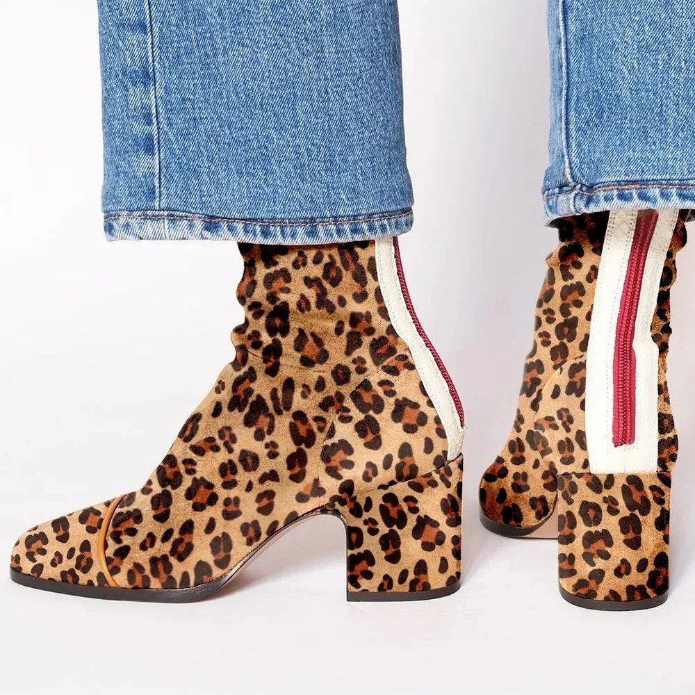 Suede Leather Women's Boots Po - Leather Work Women Shoes ulasan dan harga