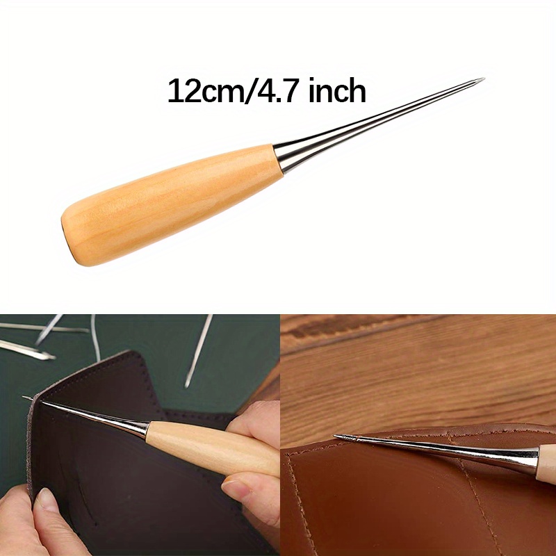 2pcs Leather Hand Stitching Aw - Leatherwork Awl ulasan dan harga