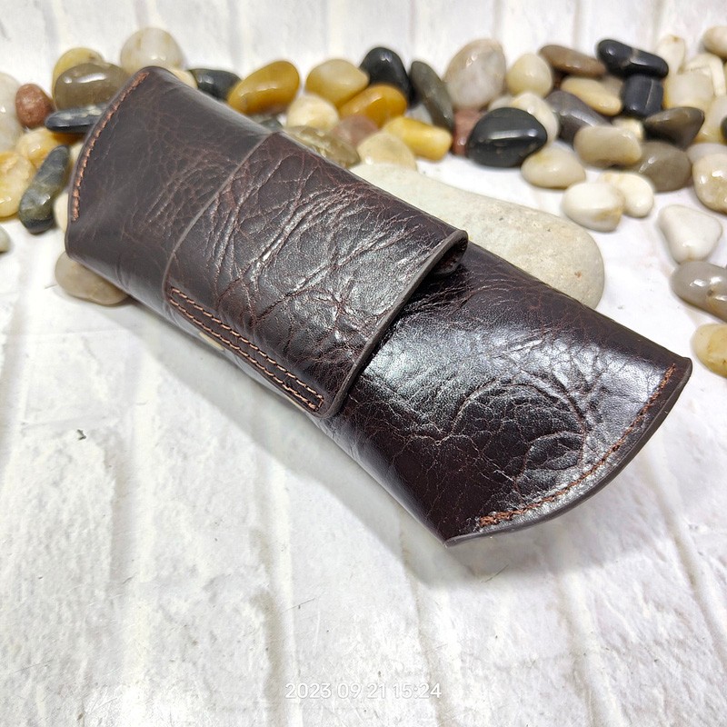Blongk Glasses Case Waist Bag  - Leatherwork Belt ulasan dan harga