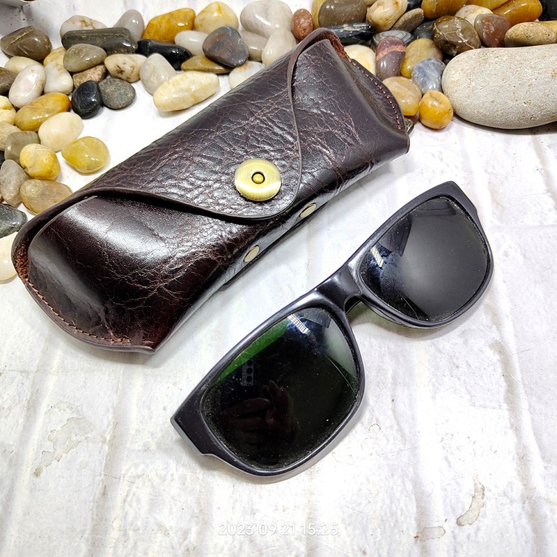 Blongk Glasses Case Waist Bag  - Leatherwork Belt ulasan dan harga
