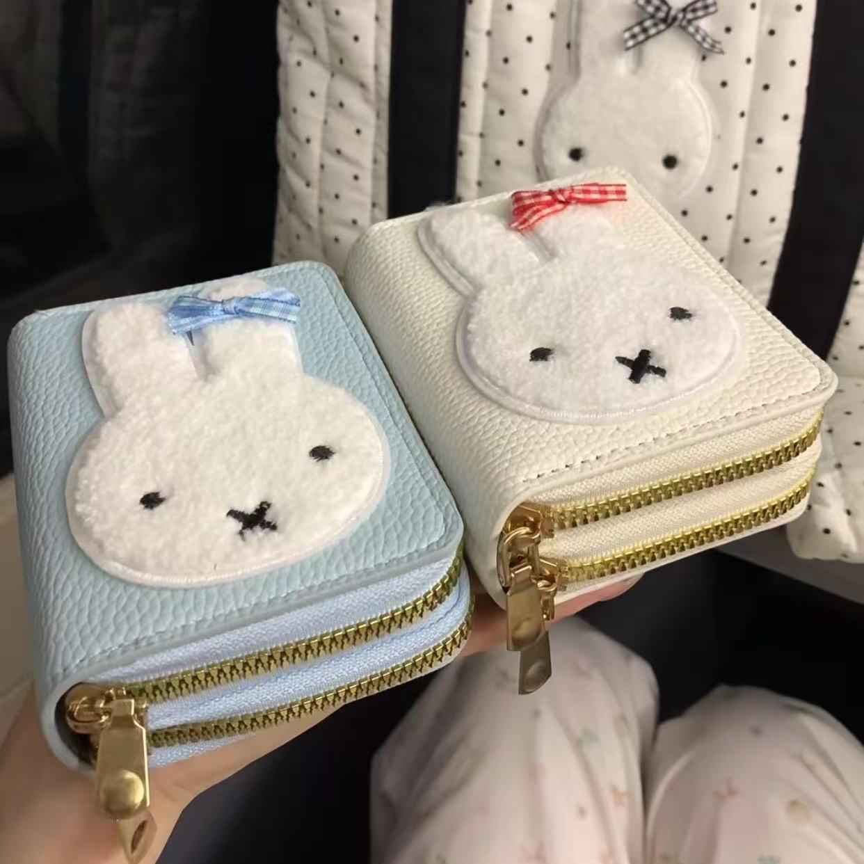Miffy Cartoon Pattern Simple F - Leatherwork Wallet ulasan dan harga