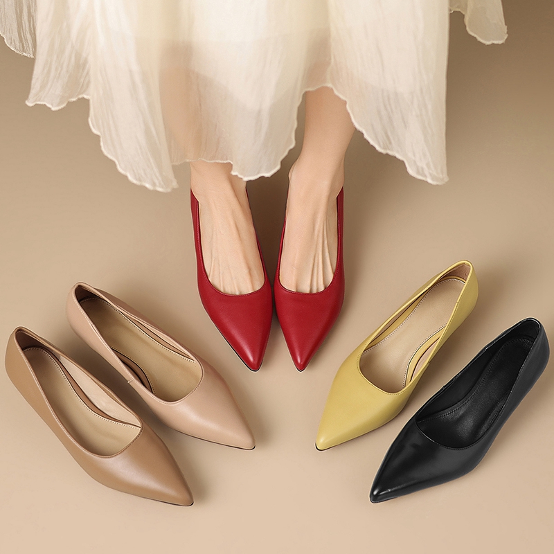 Women's new spring and autumn  - Leather Work Women Shoes ulasan dan harga